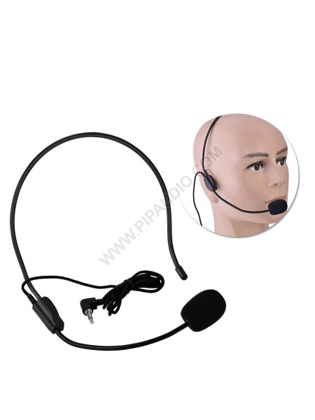 Microphone for tour guide transmitter