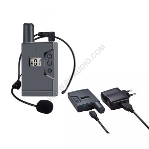 Microphone for tour guide transmitter