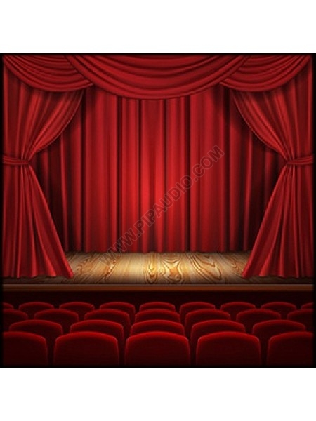 Curtains with rail